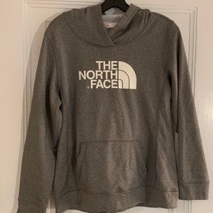 The North Face Women's Grey Hoodie Sweatshirt